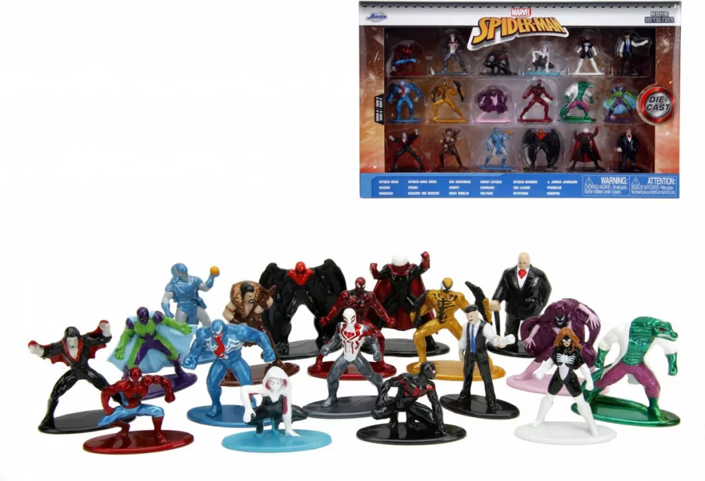 Jada Spider-Man Metal figurki 18 pak 4cm - tantis.pl