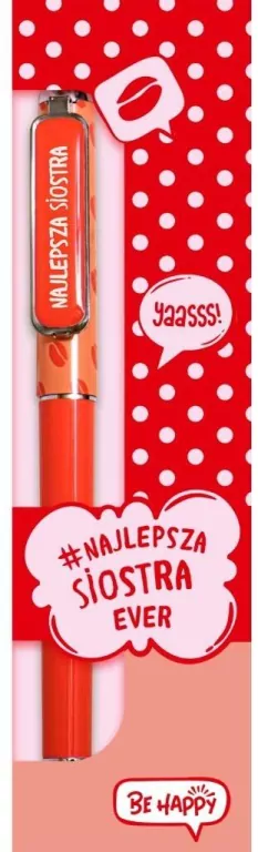 Długopis Pop Art - Najlepsza Siostra - tantis.pl