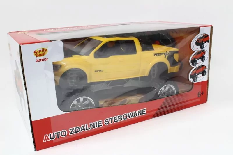 Terenówka RC junior żołta - tantis.pl