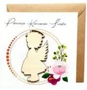 Kartka Pierwsza Komunia Święta - tantis.pl