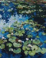 Malowanie po numerach: Lilie wodne 40 x 50 cm - tantis.pl
