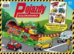 Pojazdy. Kolorowanka - tantis.pl