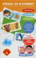 Puzzle. Co je zwierz? Zabawa i nauka - tantis.pl