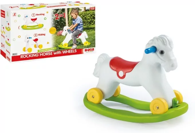 DOLU 2w1 konik na kółkach - bujak 7078 70784 - tantis.pl
