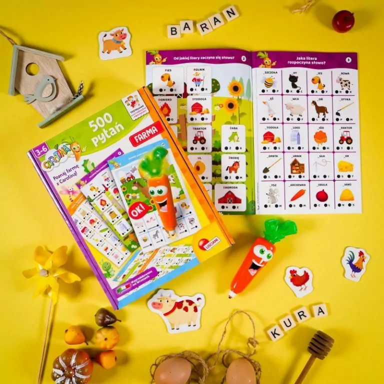 Lisciani. Carotina 500 pytań - tantis.pl