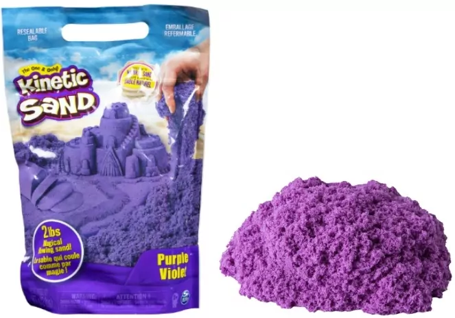 Kinetic Sand - Piasek fioletowy 900g - tantis.pl