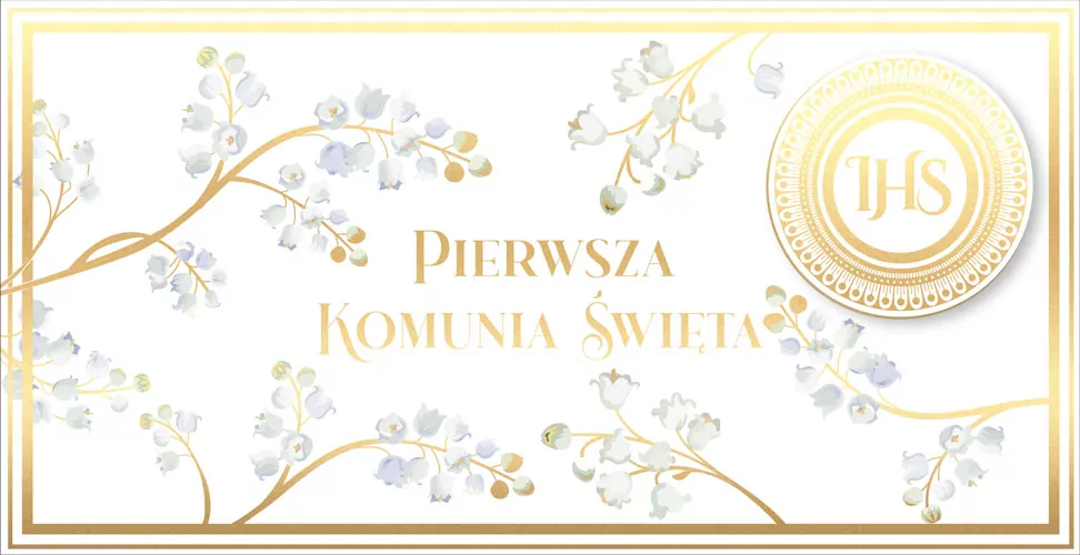 Pudełko ozdobne na banknoty Komunia - tantis.pl