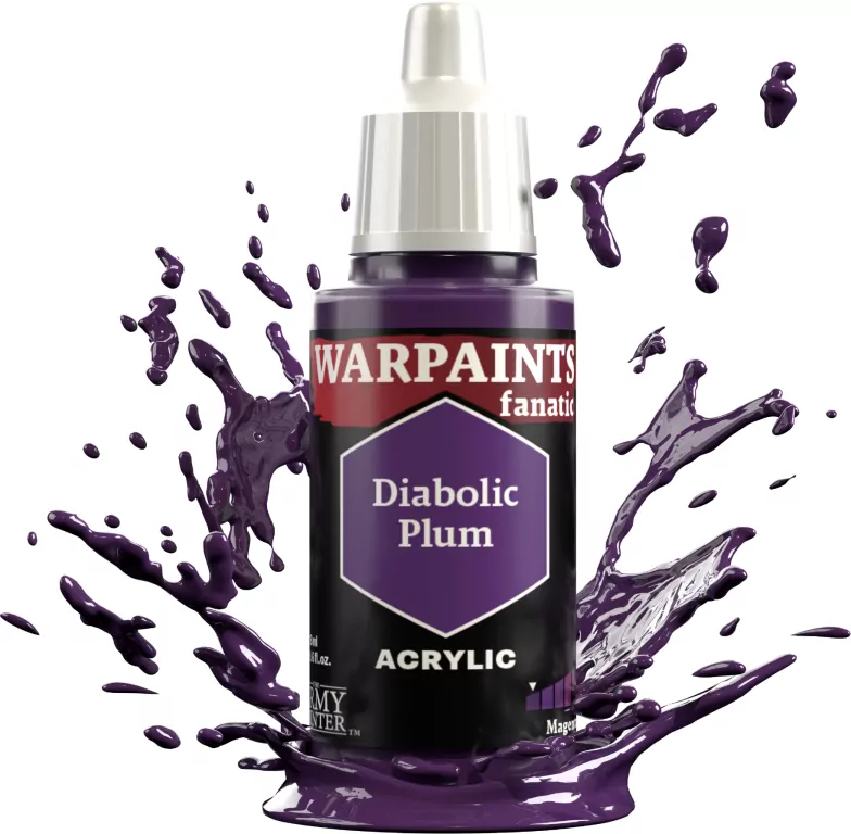 The Army Painter: Warpaints - Fanatic - Diabolic Plum - tantis.pl