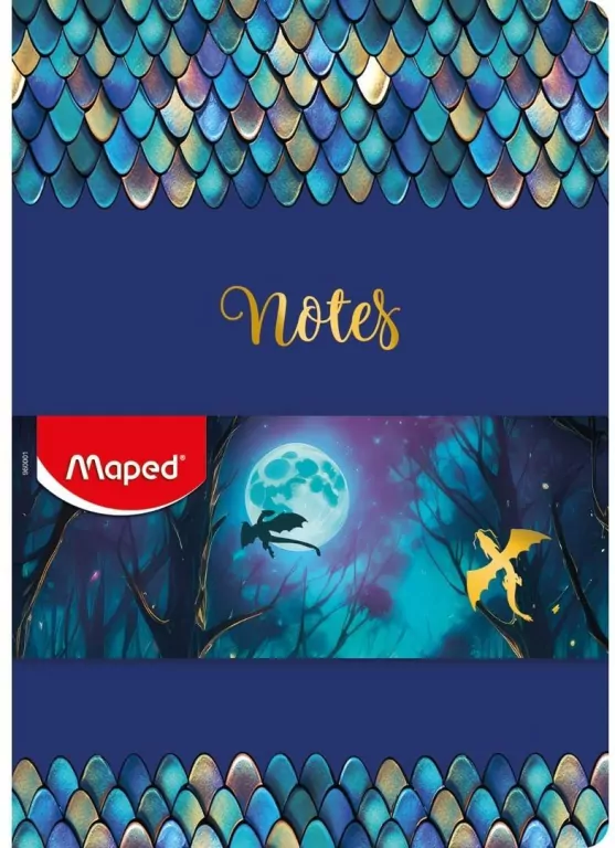 Zeszyt Dragon A5/40k linia MAPED - tantis.pl