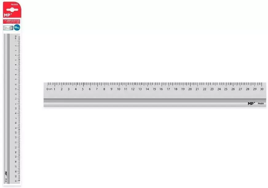 Linijka aluminiowa 30cm - tantis.pl