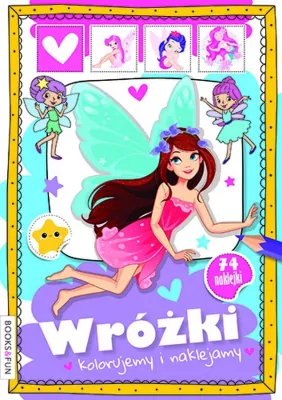 Kolorujemy i naklejamy. Wróżki