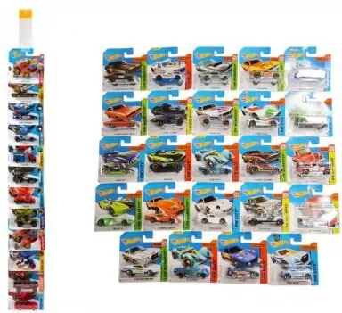 Hot Wheels Mały samochodzik, różne rodzaje - tantis.pl