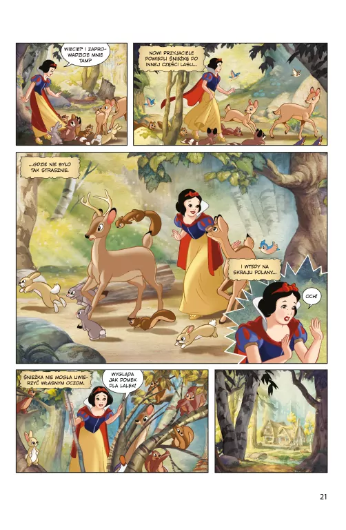Królewna Śnieżka i siedmiu krasnoludków. Klasyczne baśnie. Disney - tantis.pl