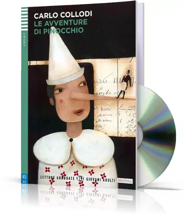 LW La avventure di Pinocchio Książka + Audio online A2 - tantis.pl