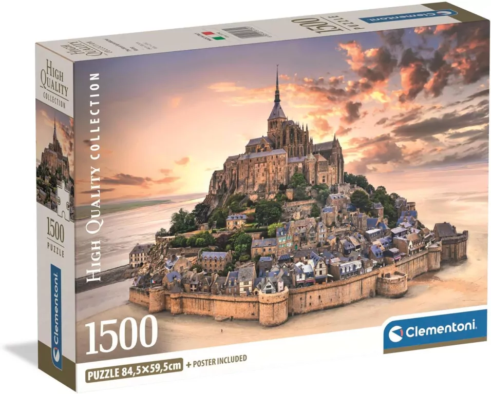 Puzzle 1500 The Mount Saint - Michel Rising - tantis.pl