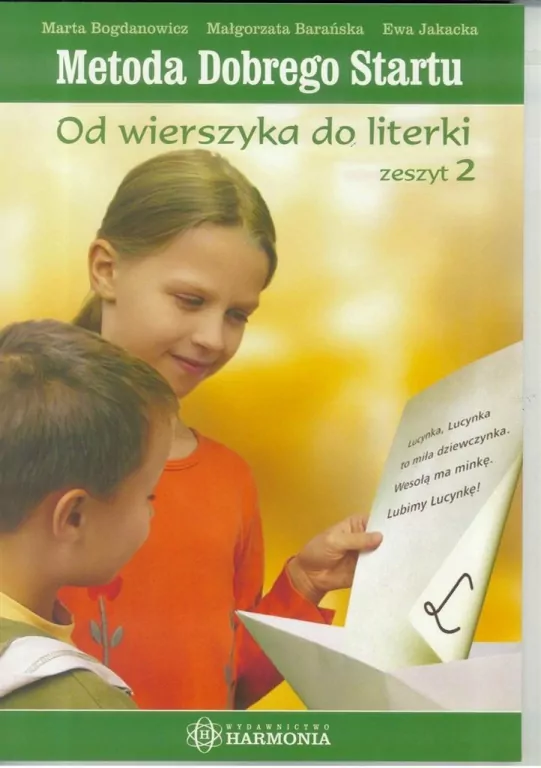 Od wierszyka do literki. Metoda dobrego startu. Część 2 - tantis.pl