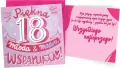 Kukartka. Karnet. Urodziny 18 - tantis.pl