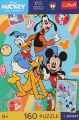 Puzzle 160 Disney Mysia godzina + plakat TREFL - tantis.pl