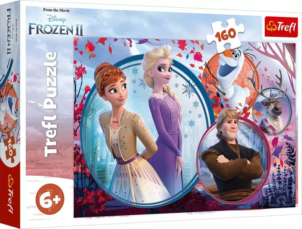 Puzzle 160. Disney. Frozen II. Siostrzana przygoda - tantis.pl