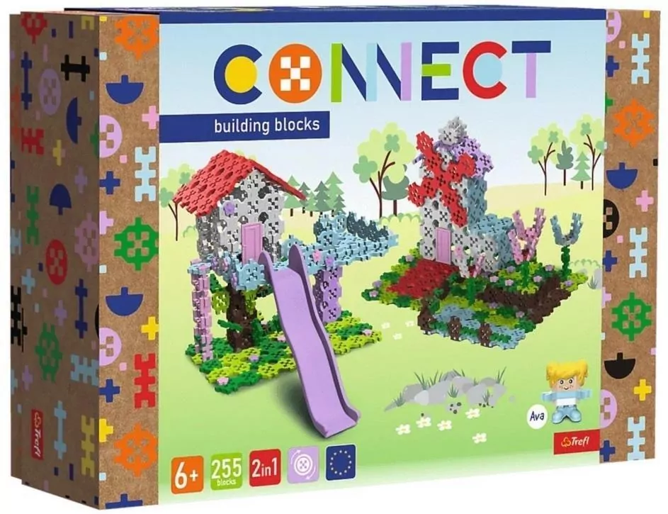 Klocki Connect - Domek na drzewie / Wiatrak L - tantis.pl