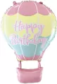 Balon foliowy Balon Happy Birthday 40x60cm - tantis.pl