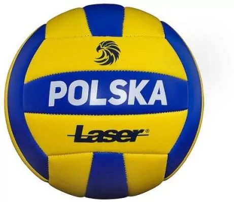 Piłka siatkowa. Laser Polska. Mix - tantis.pl