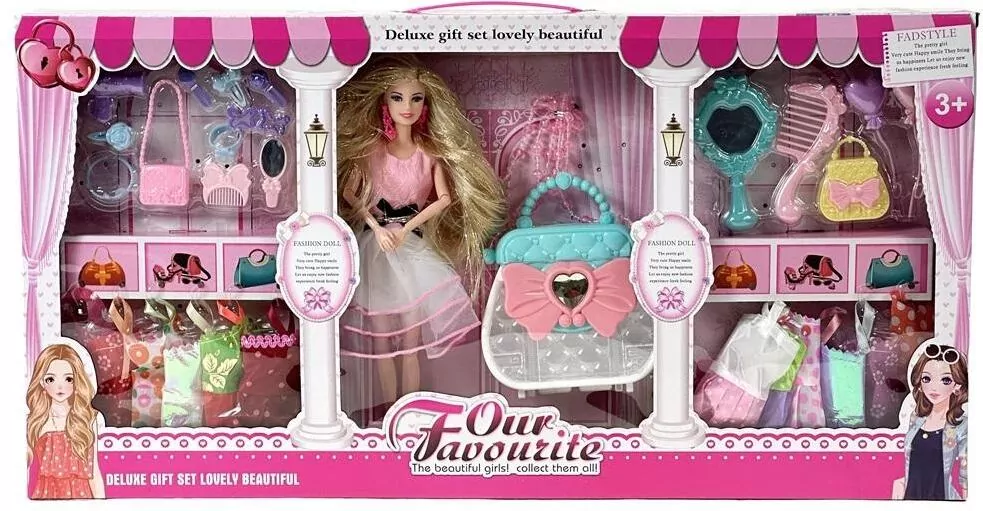 Lalka 29cm z zestawem ubrań - tantis.pl