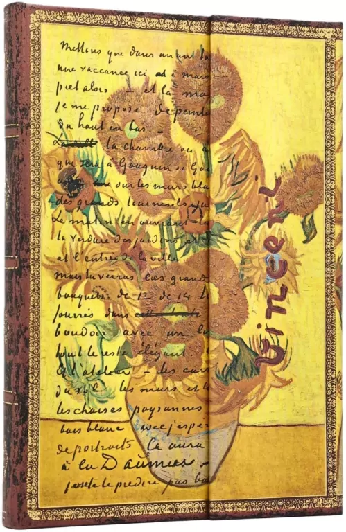 Notatnik linia Van Gogh Sunflower midi - tantis.pl
