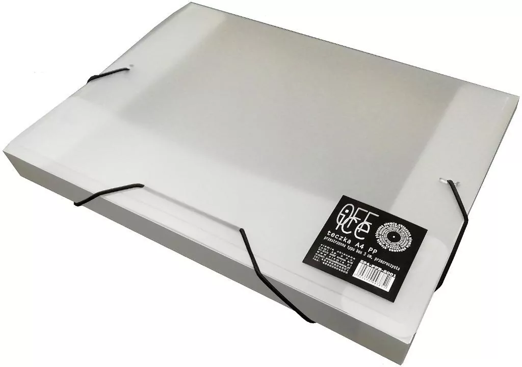 Teczka A4 PP box przezroczysta - tantis.pl