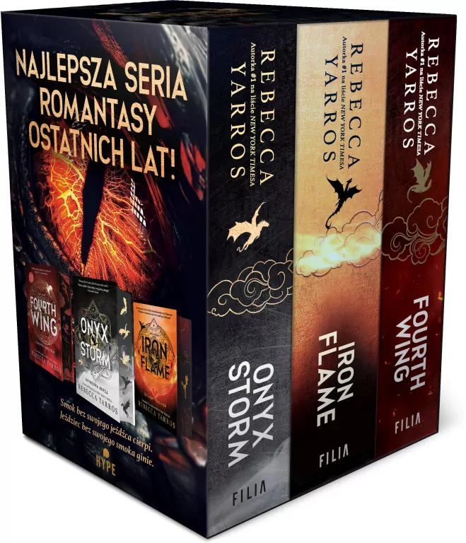 Pakiet: Fourth Wing/ Iron Flame/ Onyx Storm - tantis.pl