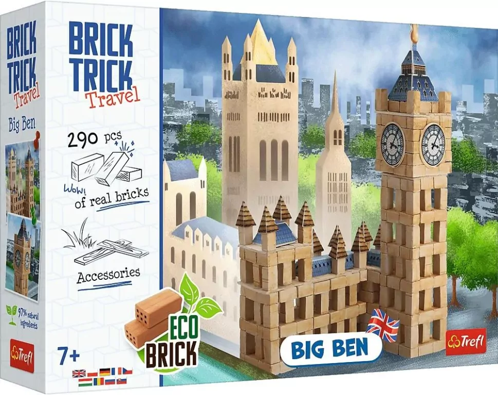 Buduj z cegły. Travel. Big Ben - tantis.pl