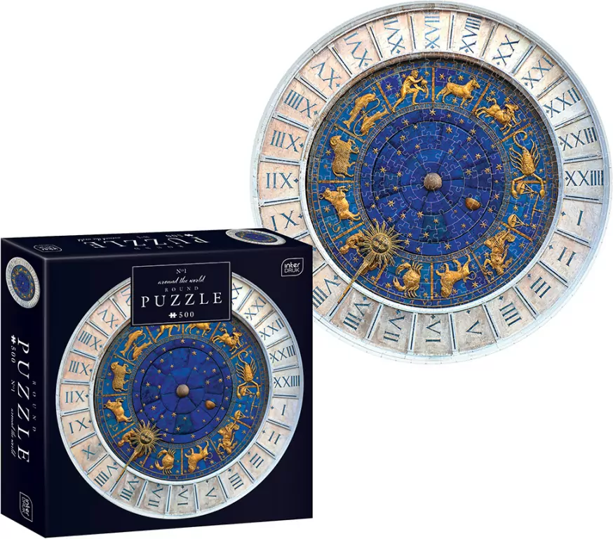 Puzzle 500 Round Around the World 1 - tantis.pl