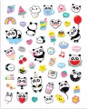 Naklejki puffy Bebe Friends 50szt - tantis.pl