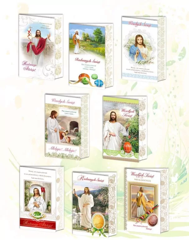 Karnet B6. Wielkanoc, religijne. Mix - tantis.pl