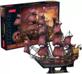 Cubic Fun. Puzzle 3D. Żaglowiec Królowej Anny. Wersja Jubileuszowa - tantis.pl
