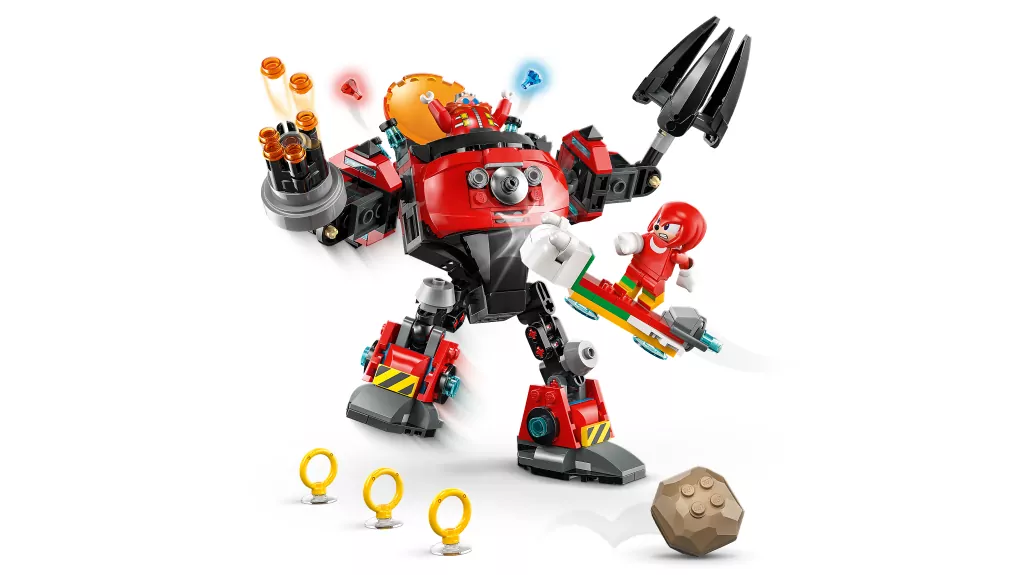 LEGO®Sonic The Hedgehog.  Knuckles kontra Dr. Eggman w mechu Egg Crusher 77005 - tantis.pl