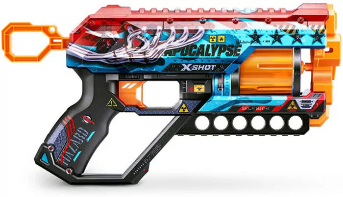 X-SHOT. Skins Griefer Apocalypse. Wyrzutnia, 12 strzałek - tantis.pl