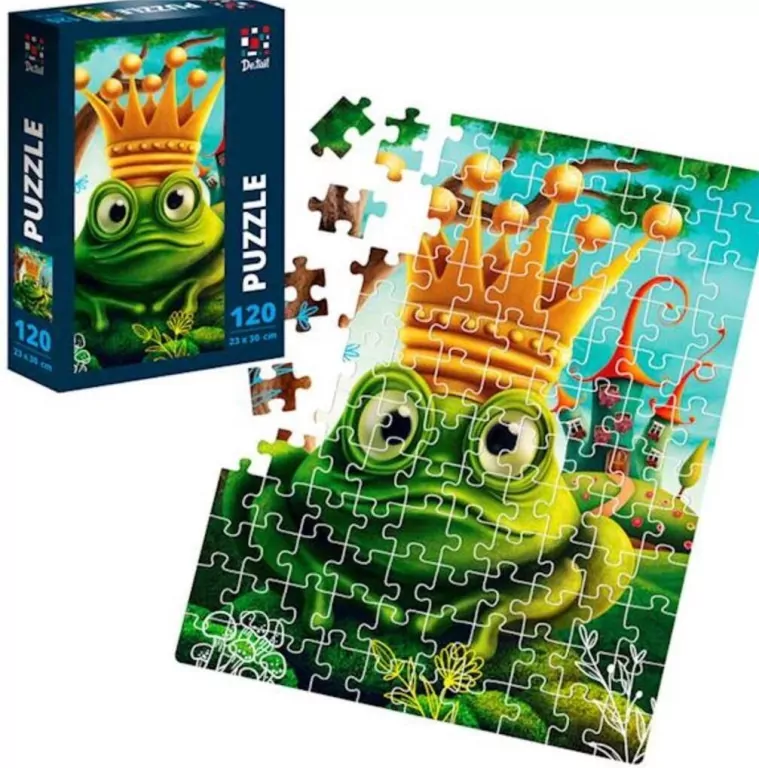 Puzzle 120 Żabi Książę - tantis.pl