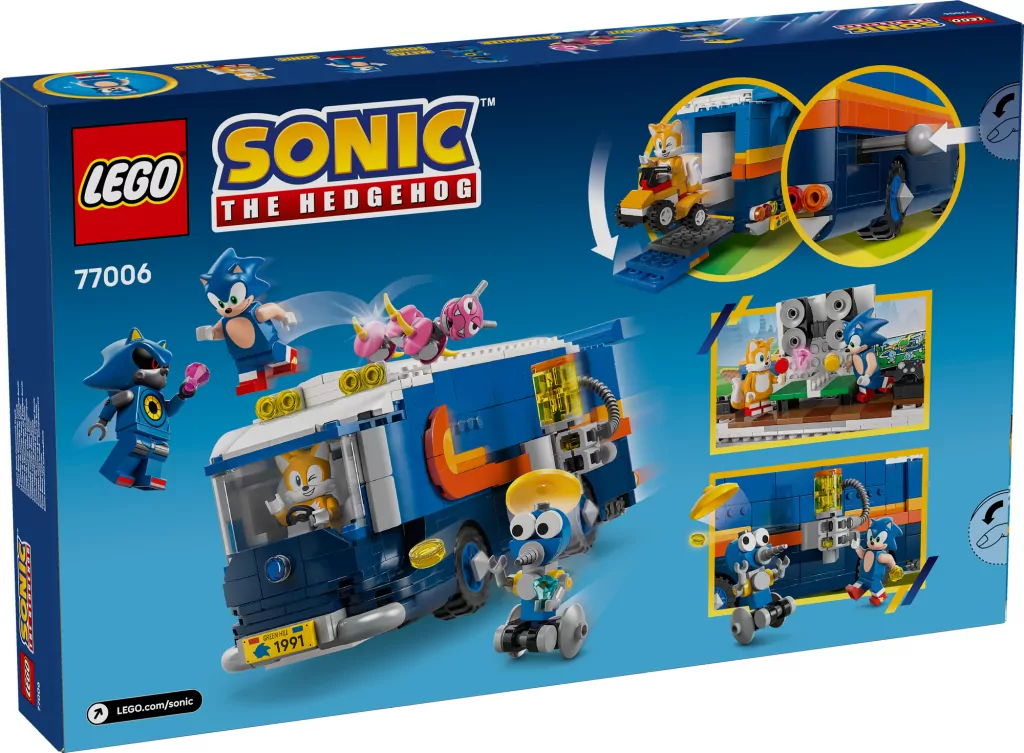 LEGO® Sonic The Hedgehog. Sonic i pojazd do zadań specjalnych 77006 - tantis.pl