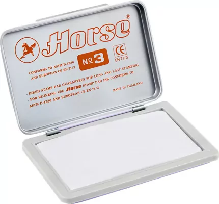 KW Trade. Poduszka do stempli Horse, Nr 3, sucha, 54x85 mm