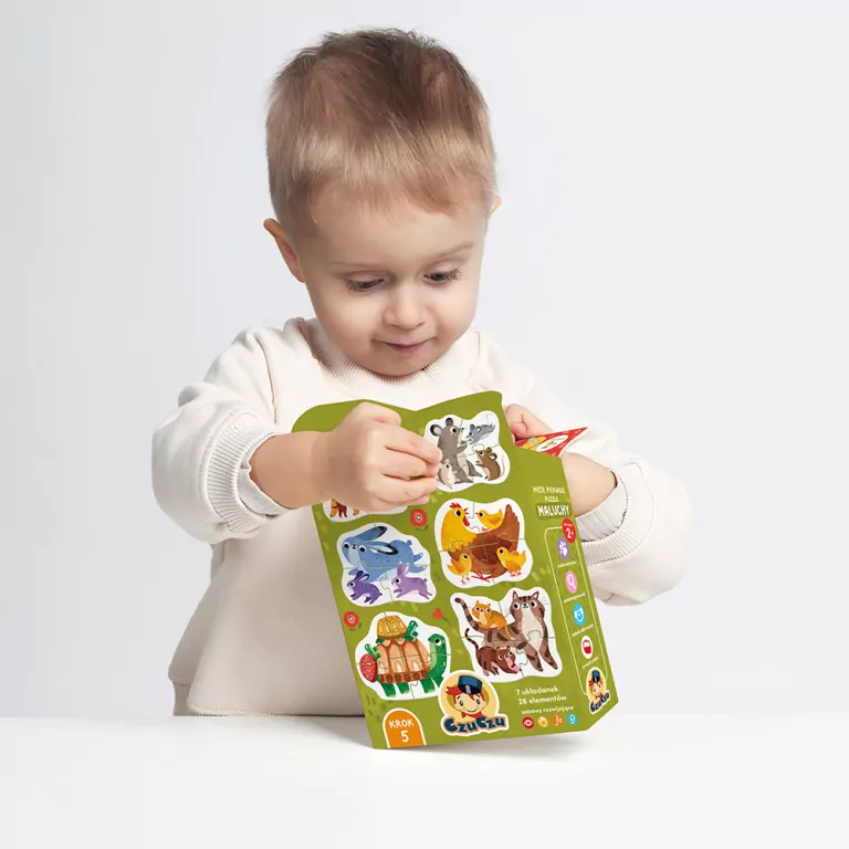 CzuCzu. Moje pierwsze puzzle. Maluchy 2+ - tantis.pl