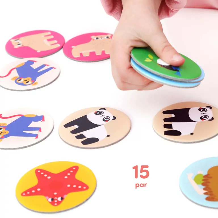 CzuCzu. Memorki Dzikie zwierzęta 2+ - tantis.pl