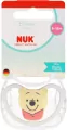 NUK. Perfect Match. Smoczek z silikonowym smoczkiem. 2 sztuki. Kubu. Biały - tantis.pl