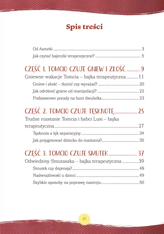 Tomcio rozwiązuje problemy. Trudne emocje - tantis.pl