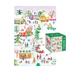 Puzzlove CzuCzu Zimowe spotkania 150el