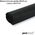 Bibuła kolorowa gładka czarna 50x70cm 30 arkuszy - tantis.pl