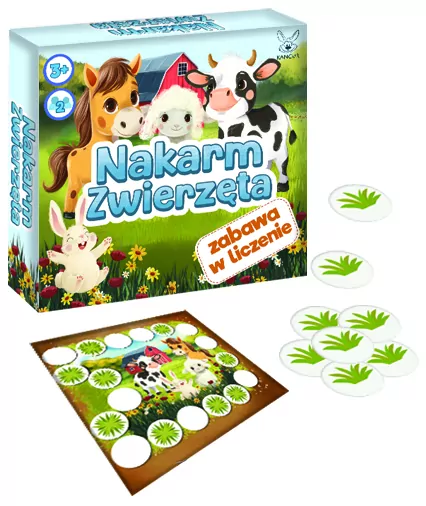 Nakarm Zwierzęta Zabawa w liczenie - tantis.pl