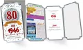 Karnet Urodziny 80 - tantis.pl