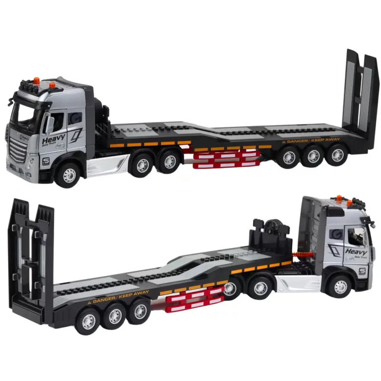 Laweta z koparką RC ze światłem i dźwiękiem 1:24 - tantis.pl