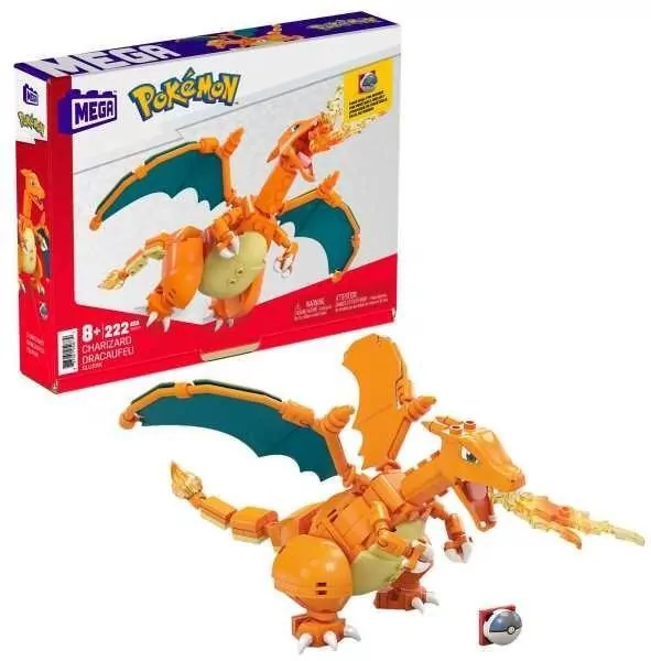 Mega Pokemon Charizard do zbudowania - tantis.pl